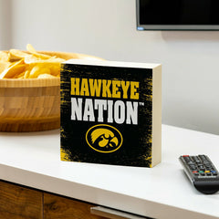 University of Iowa Plock, Down Home Fans, 6x6