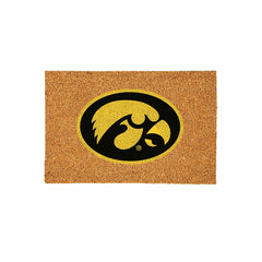 University of Iowa Large Full Color Coir Mat, 36"x24"
