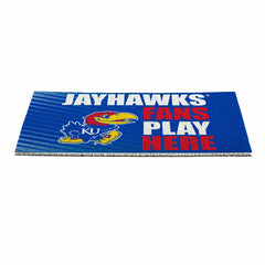 University of Kansas Fan Mat, 28"x16"