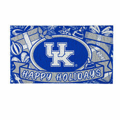 University of Kentucky Holiday PVC Mat, 28"x16"