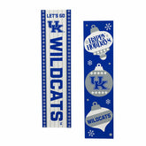 University of Kentucky 47" Double Sided Leaner, Christmas
