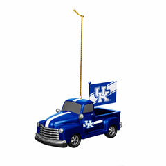University of Kentucky Rally Truck Ornament, Set of 2