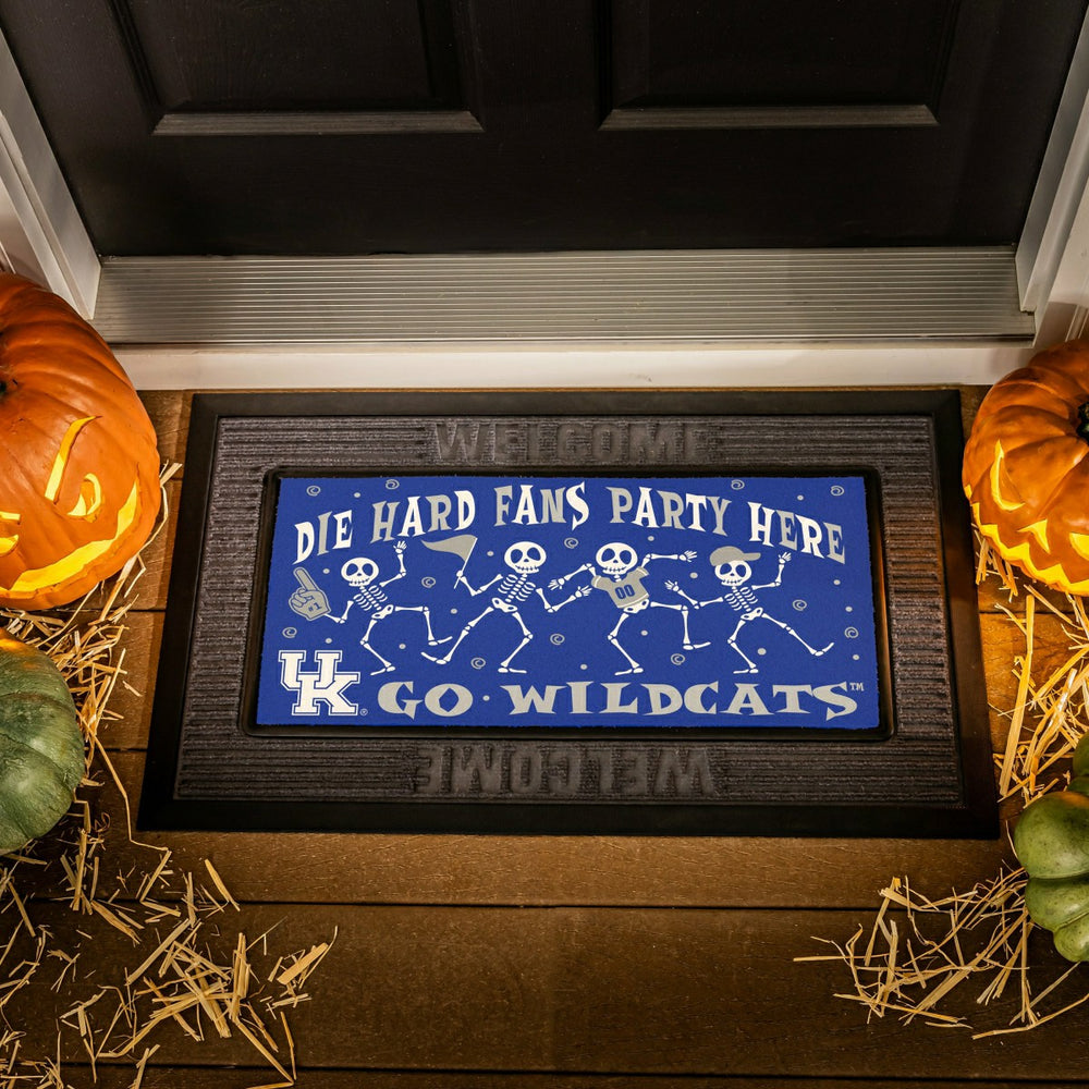 University of Kentucky Flocked Coir Halloween Sassafras Switch Mat, 22