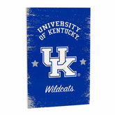 University of Kentucky Wood Wall Sign, 16x24