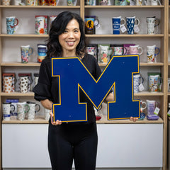 University Of Michigan Premier Metal Wall Art