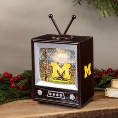 University Of Michigan Vintage TV Water Lantern