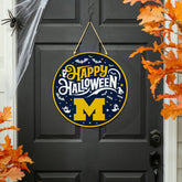 University Of Michigan Halloween Round Door Décor with Hanging Rope, 1