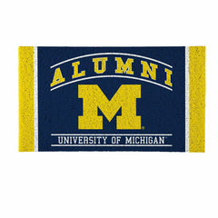University Of Michigan Alumni Mat, 28"x16"