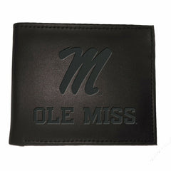 University of Mississippi, Bi-Fold Wallet, Black