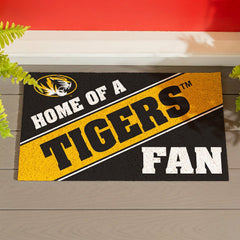 University of Missouri, PVC Mat COLOR, Home of a Fan