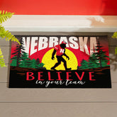 University of Nebraska Bigfoot PVC Mat, 28"x16"