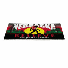 University of Nebraska Bigfoot PVC Mat, 28"x16"