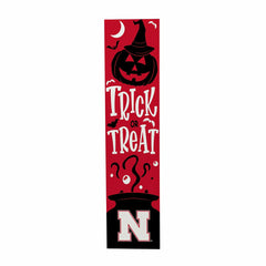 University of Nebraska 47" Double Sided Leaner, Halloween