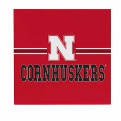 University of Nebraska Wood Wall Sign, 12x12