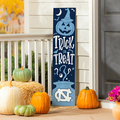 University of North Carolina 47" Double Sided Leaner, Halloween
