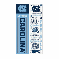 University of North Carolina 46" Double Sided Leaner, Fall Seasonal