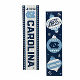 University of North Carolina 47" Double Sided Leaner, Christmas