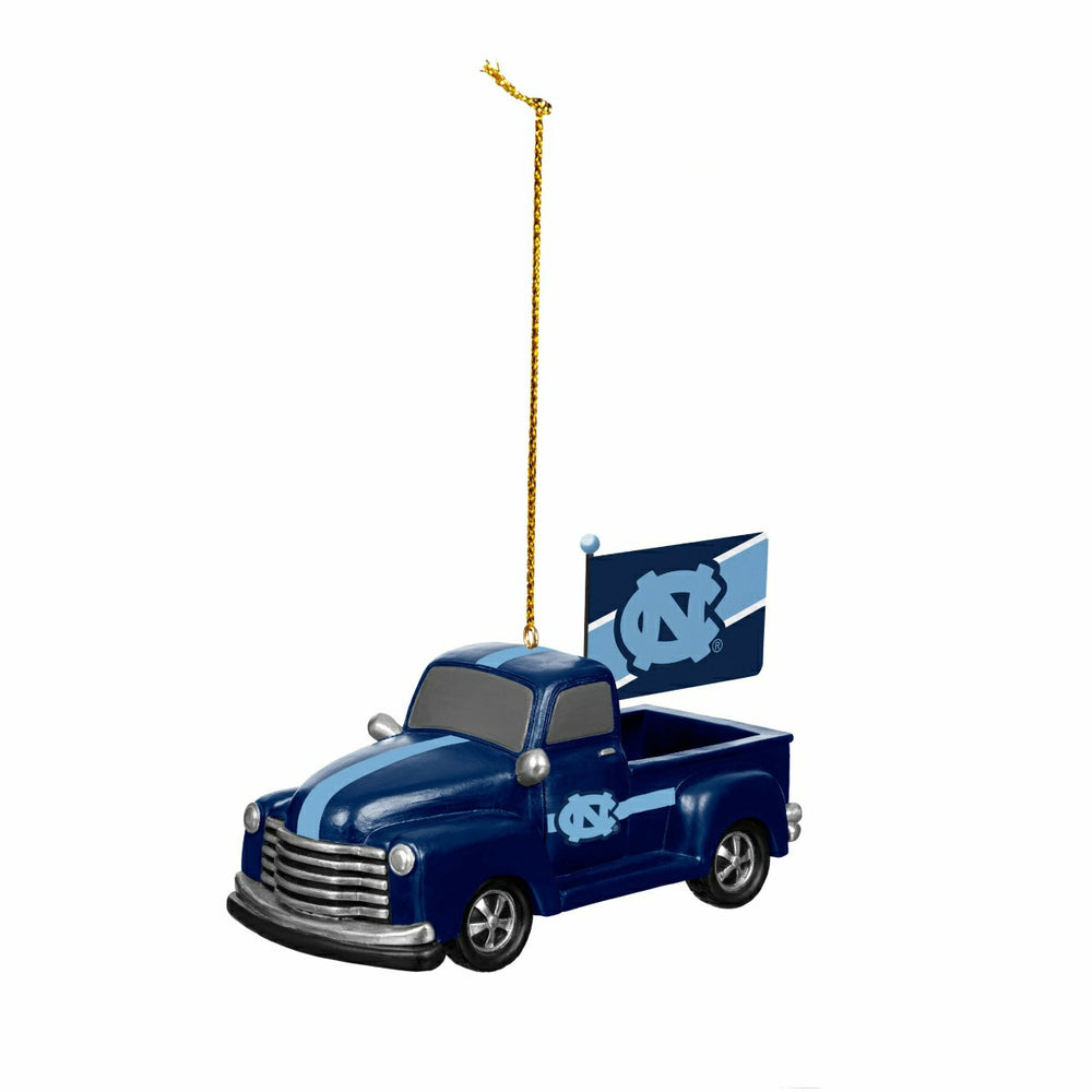 University of North Carolina Rally Truck Ornament, Set of 2