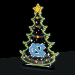 University of North Carolina College Holiday Tree Desklite LED Decor
