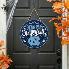 University of North Carolina Halloween Round Door Décor with Hanging R