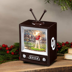 University of Oklahoma Vintage TV Water Lantern