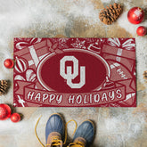 University of Oklahoma Holiday PVC Mat, 28"x16"