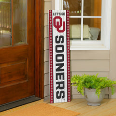 47" Double Sided Leaner, University of Oklahoma, Christmas