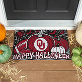 University of Oklahoma Halloween PVC Mat, 28"x16"