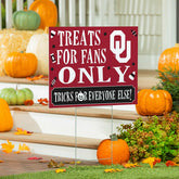 University of Oklahoma Yard Sign, Halloween Treats for Fans