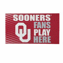 University of Oklahoma Fan Mat, 28"x16"