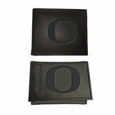 University of Oregon, Bi-Fold and Tri-Fold Wallet Gift Set, Black