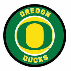 LED Wall Decor, Round, University of Oregon