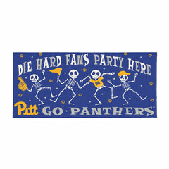 University of Pittsburgh Flocked Coir Halloween Sassafras Switch Mat,