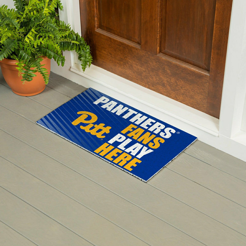 University of Pittsburgh Fan Mat, 28"x16"
