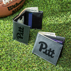 University of Pittsburgh, Bi-Fold and Tri-Fold Wallet Gift Set, Black