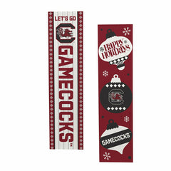 47" Double Sided Leaner, University of South Carolina, Christmas