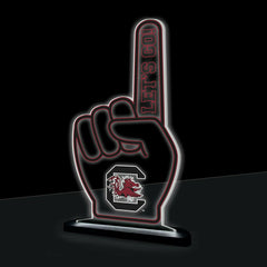 University of South Carolina College Foam Finger Desklite LED Decor