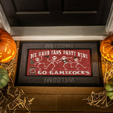 University of South Carolina Flocked Coir Halloween Sassafras Switch M