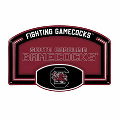 University of South Carolina USA Embossed Steel Wall Sign, 11" x 17"