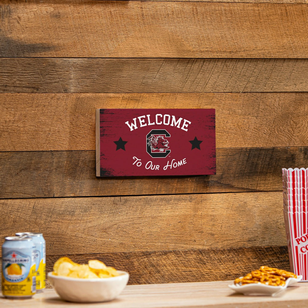 University of South Carolina Wood Wall Sign, 6x11