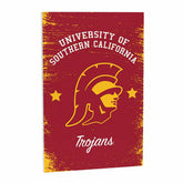 University of Southern California Wood Wall Sign, 16x24