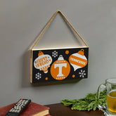 University of Tennessee Holiday Wood Wall Sign, 6x11