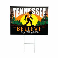 University of Tennessee Yard Sign Bigfoot