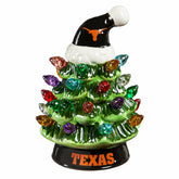 4" Mini LED Tabletop Christmas Tree, Set of 2, University of Texas