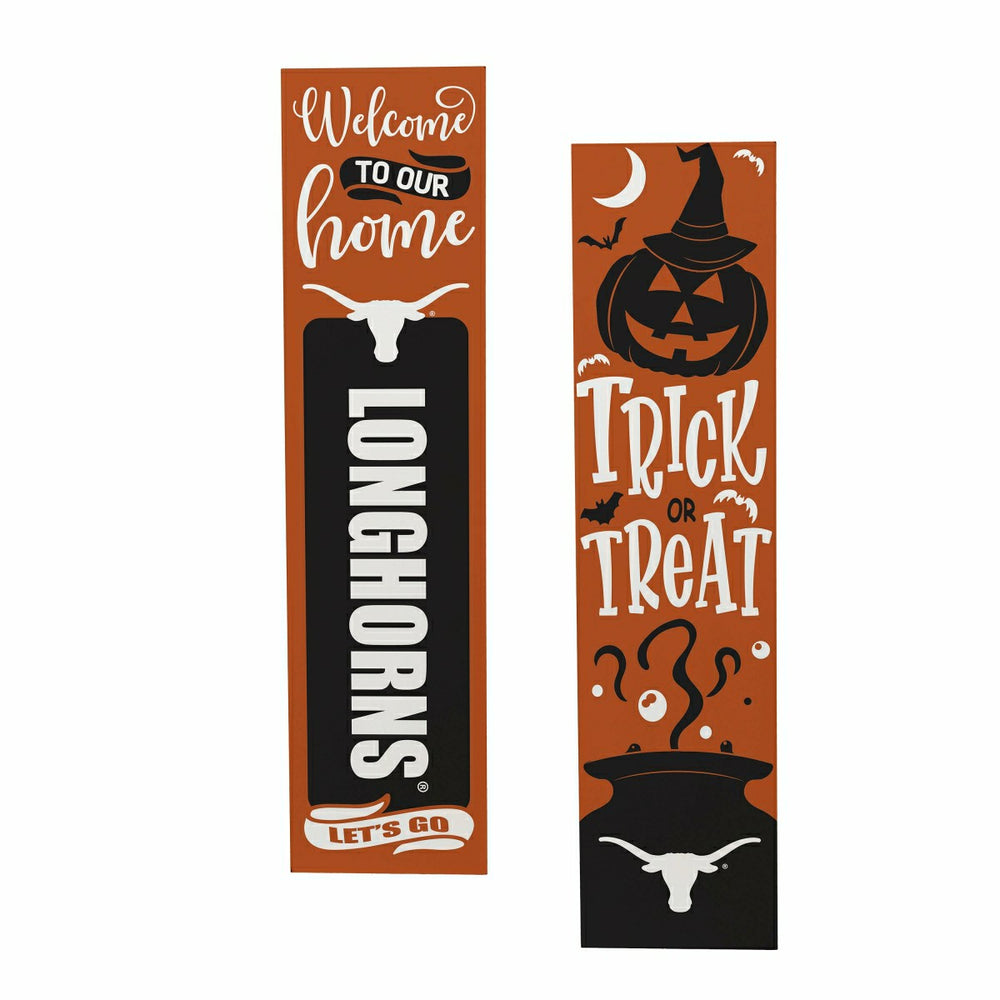 47" Double Sided Leaner, University of Texas, Halloween