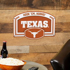 University of Texas USA Embossed Steel Wall Sign, 11" x 17"