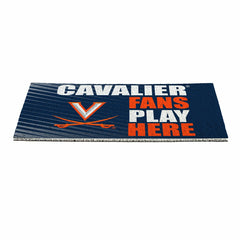 University of Virginia Fan Mat, 28"x16"