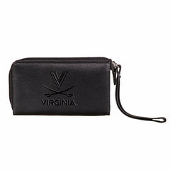 Wristlet Wallet, Black, University of Virginia
