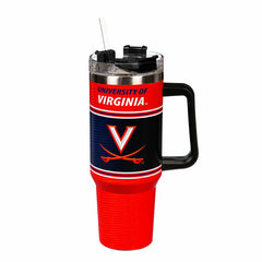 40oz Stainless Steel Canyon Cup w/ Straw, University of Virginia