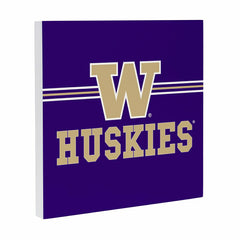 University of Washington Wood Wall Sign, 12x12